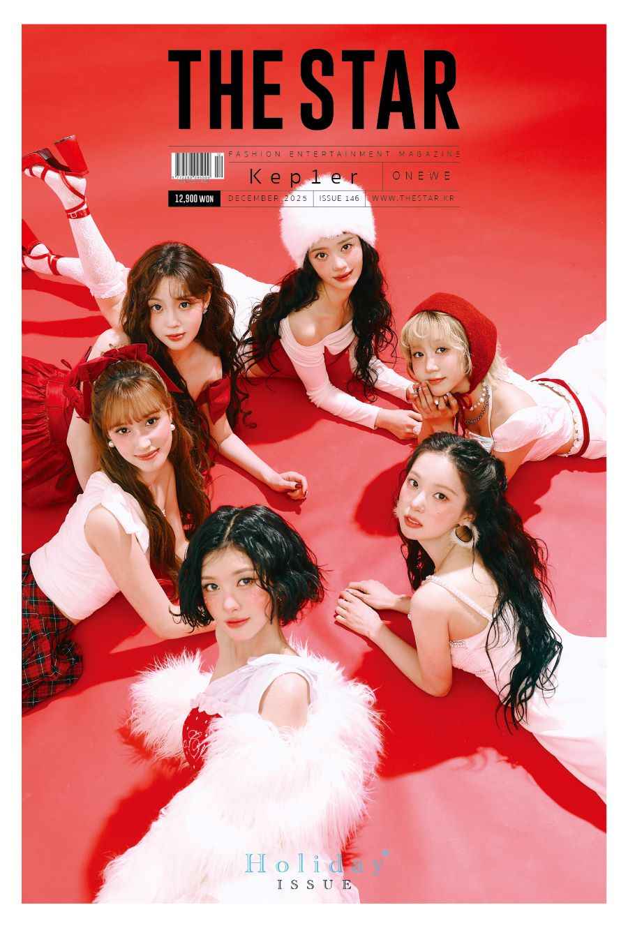 THE STAR December 2025 Issue: WONWEE & Kep1er(원위 & 케플러)