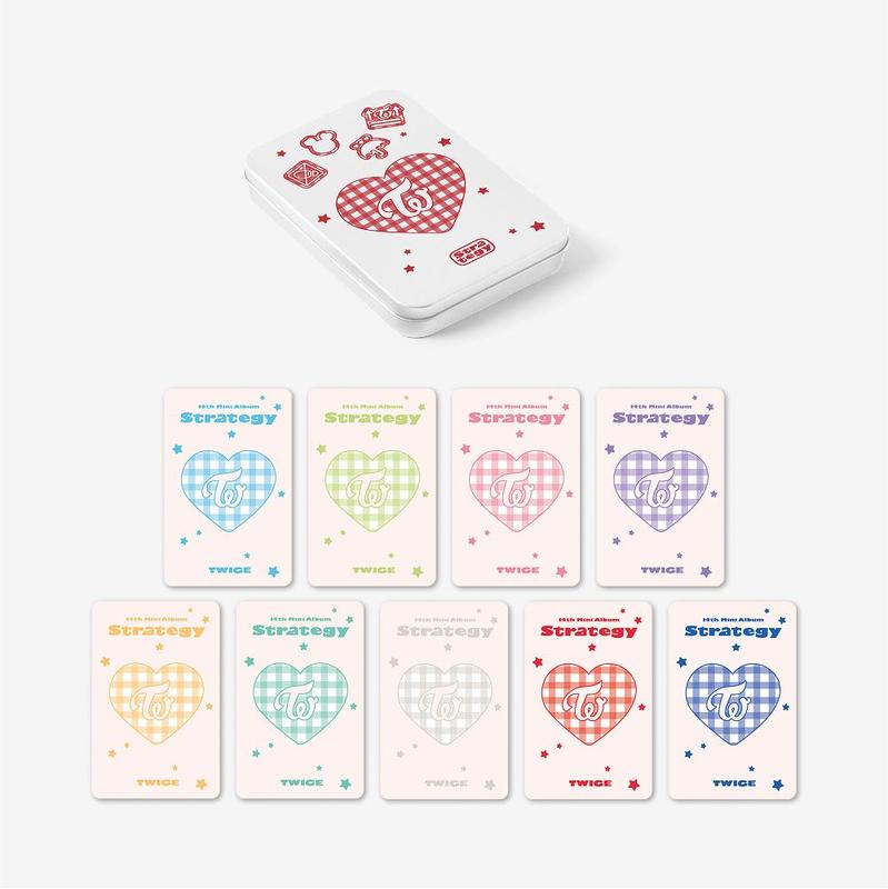 TWICE - tincase photocard set - twice strategy pop-up in seoul 1