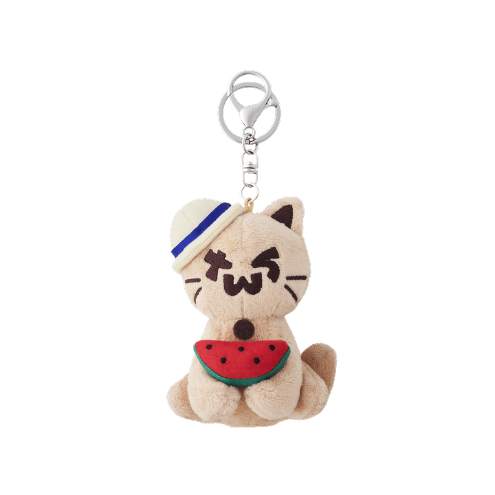 TWS - plush keyring (cat) 1