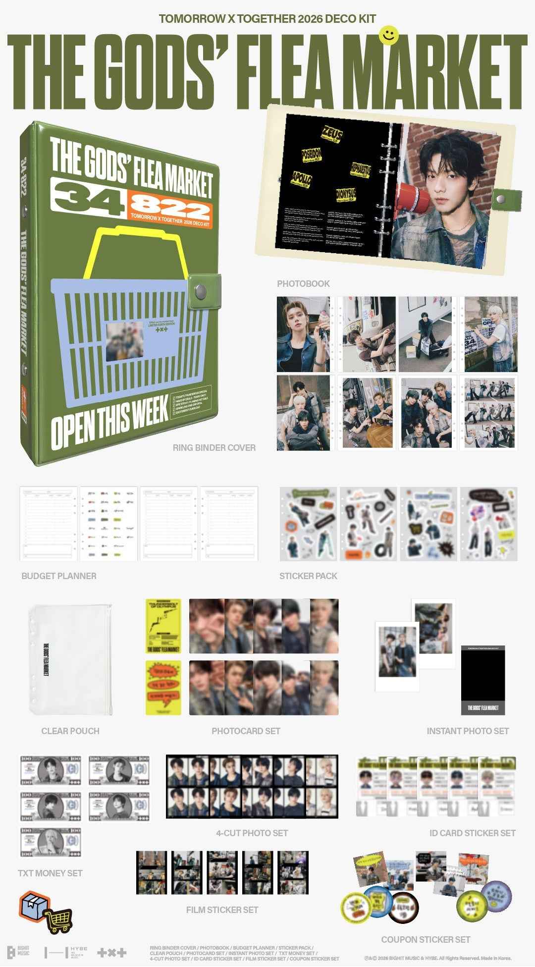 TXT (투모로우바이투게더) - 2026 DECO KIT