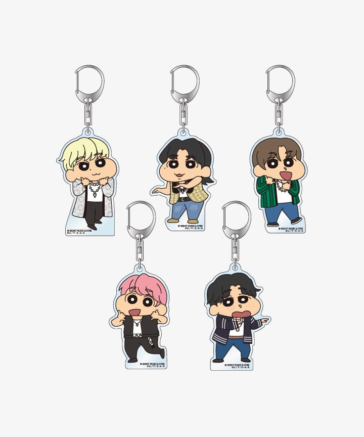 Txt - acrylic keyring 1