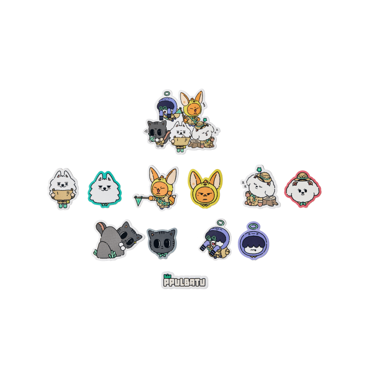 TXT - big sticker set 1