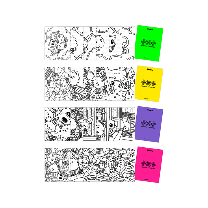 TXT - ppulbatu coloring postcard set 1
