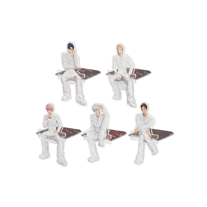 PLAVE - 2026 tour sitting acrylic stand 1