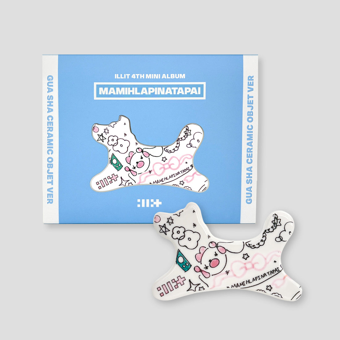 ILLIT (아일릿) MAMIHLAPINATAPAI (4th Mini Album) (Gua Sha Ceramic Objet Ver.)