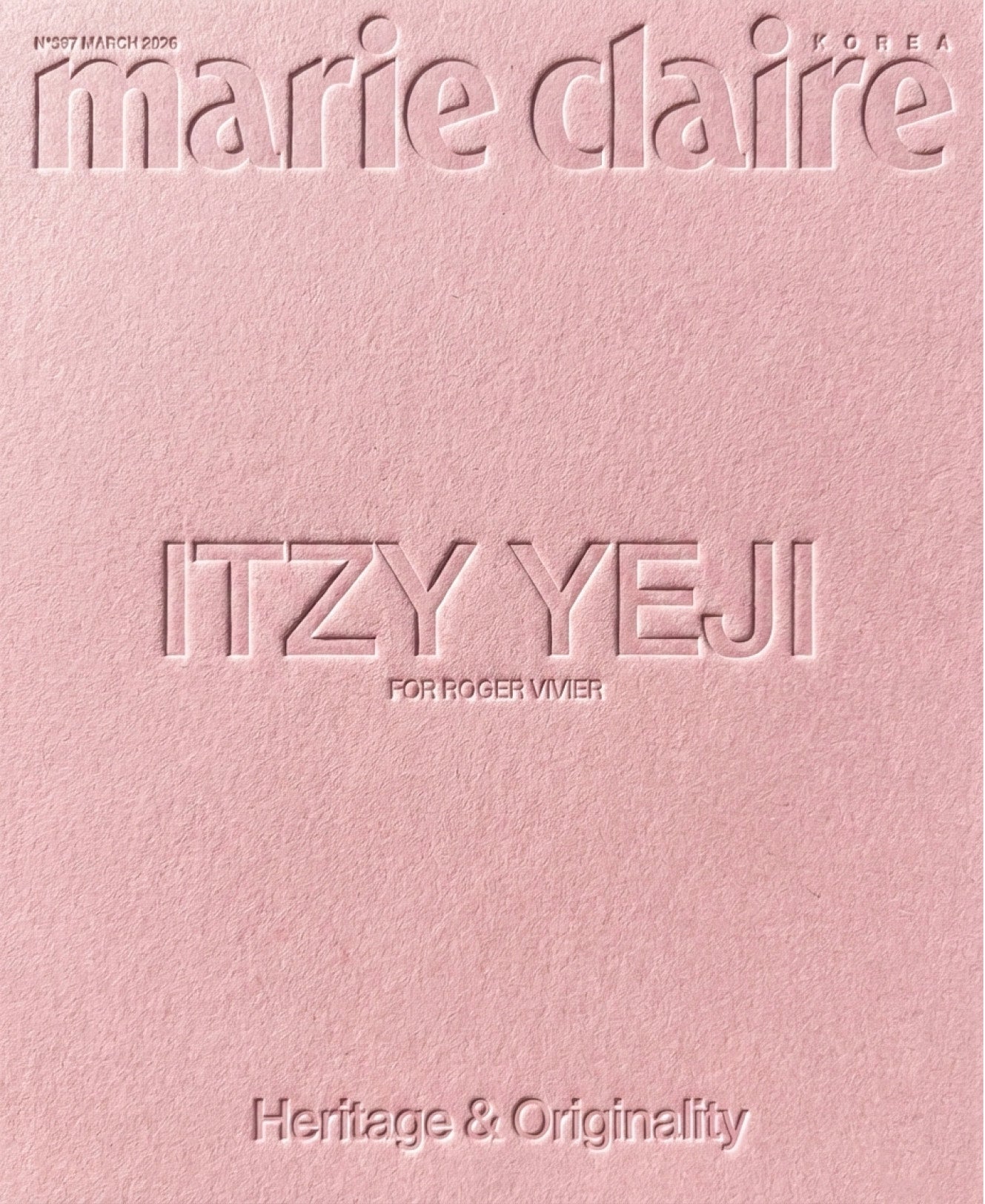 D Ver. Marie Claire Korea March 2026 Issue