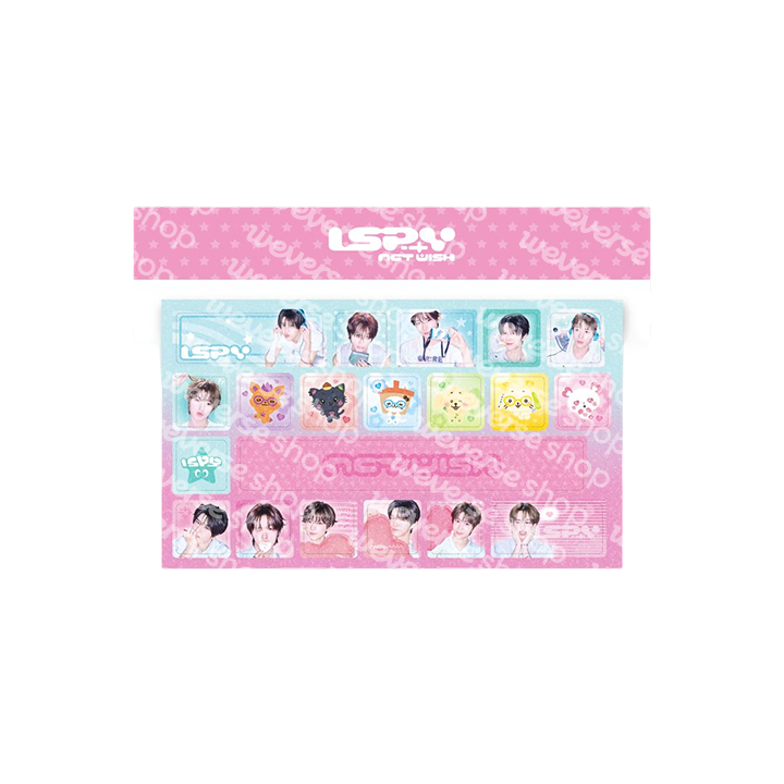NCT WISH - keyboard sticker 1
