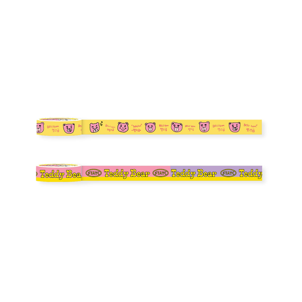 STAYC - masking tape set / teddy bear pop-up house md