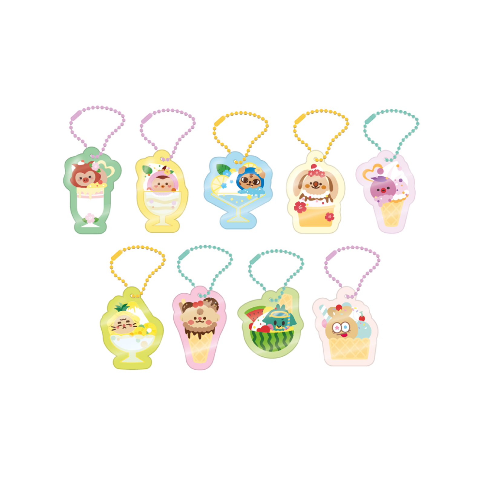 CRAVITY - 10 ccrew random pvc keyring / 2023 character [summer ccrew] pop-up store