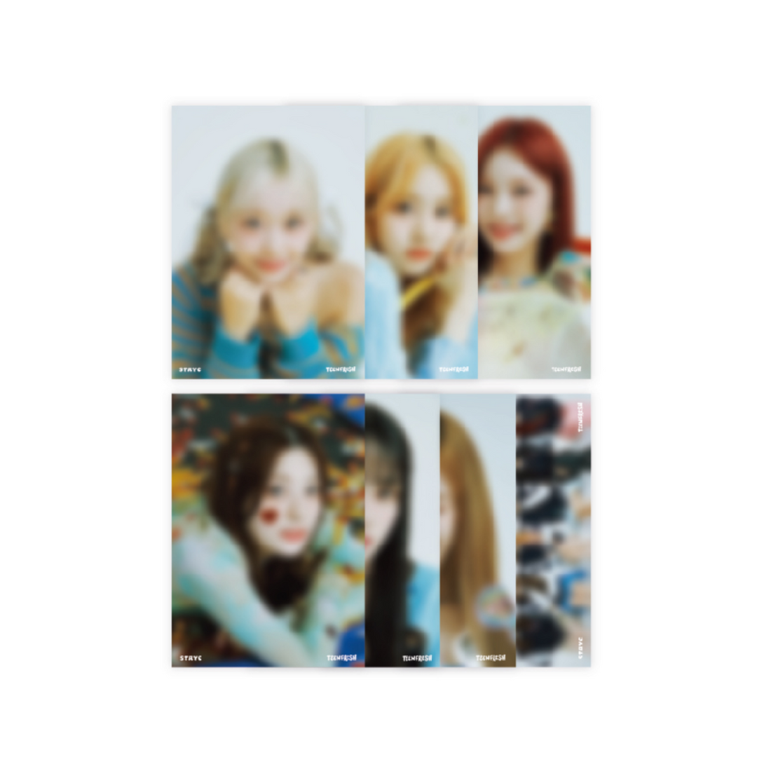 STAYC - mini poster set / 1st world tour [teenfresh] official md