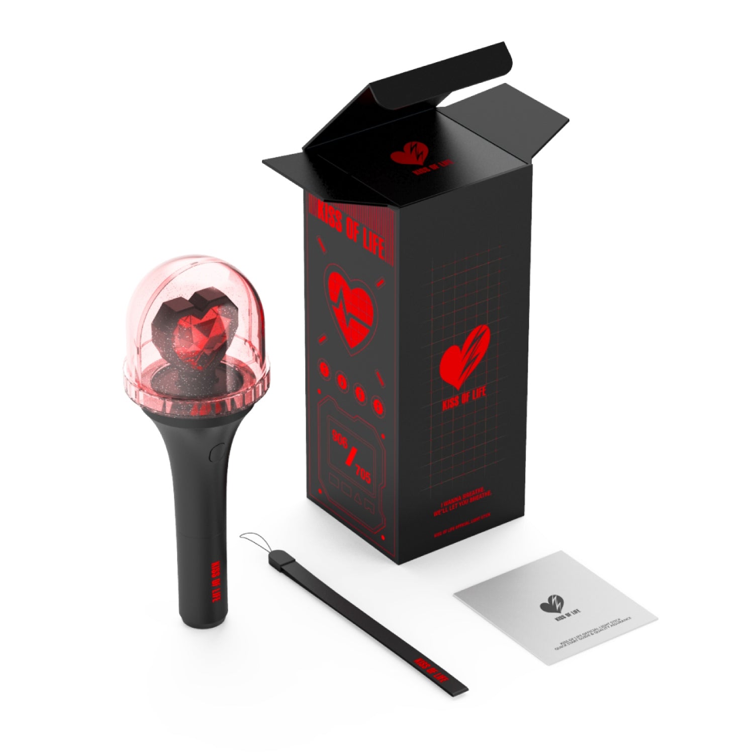 KISS OF LIFE - kiss of life - official light stick 1