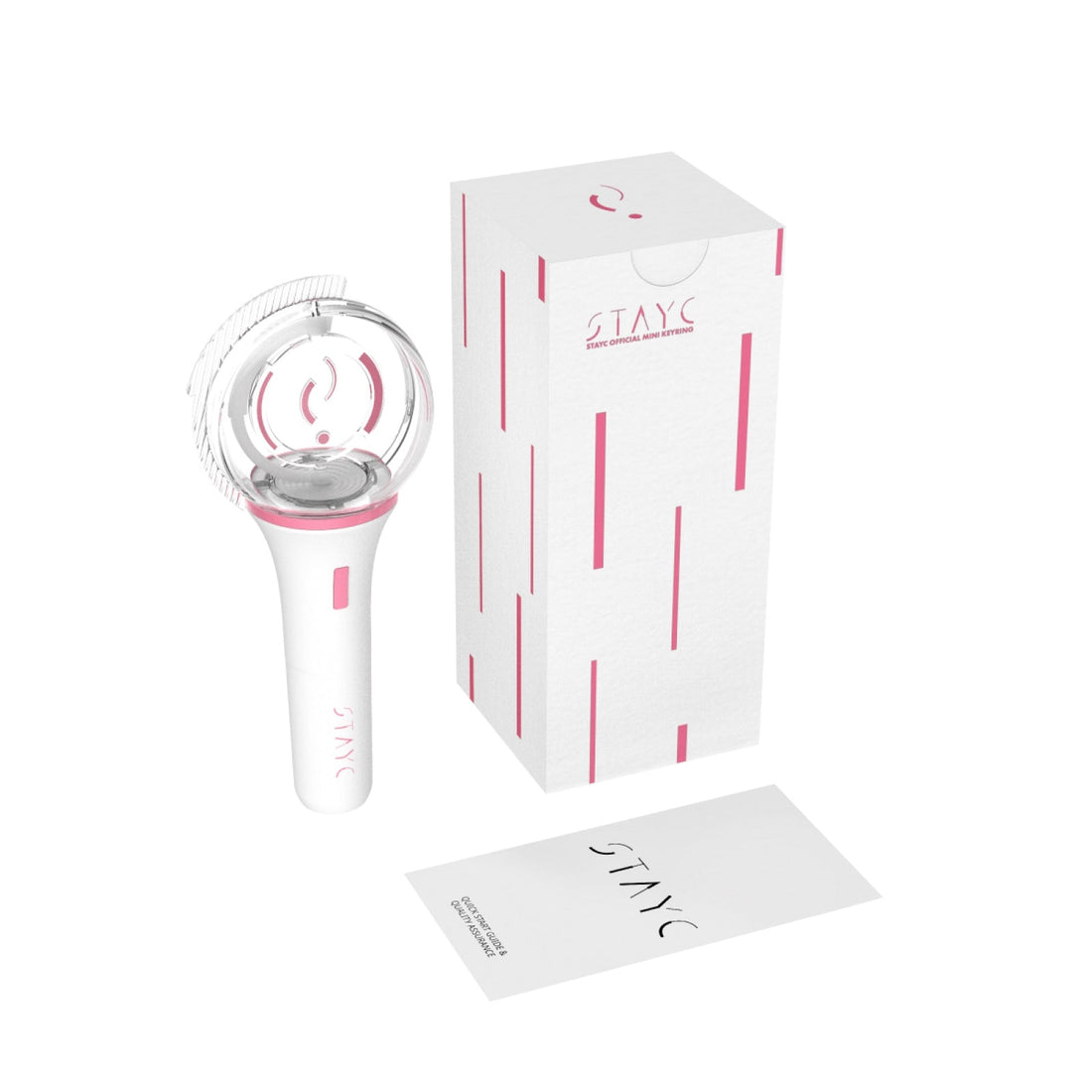 STAYC - 01 light stick mini key ring / 2024 fanmeeting [stayc movie club] md 1