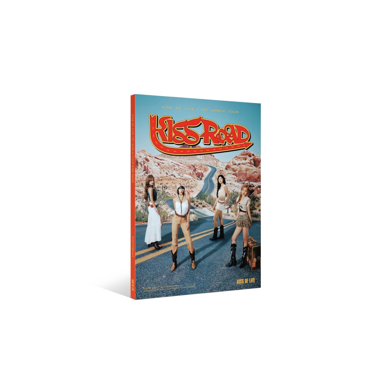 KISS OF LIFE - 10 photobook / 1st world tour [kiss road in seoul] 1