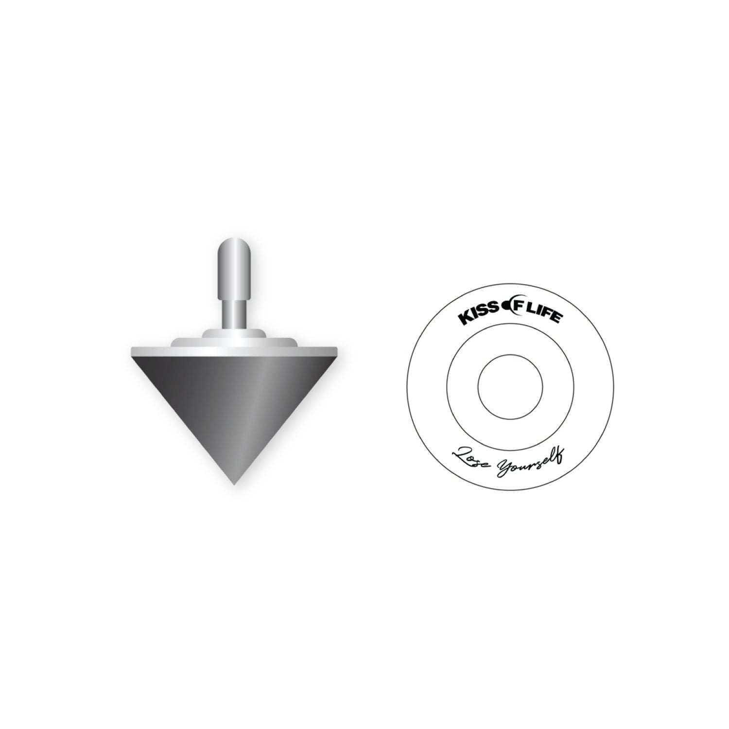 KISS OF LIFE - 10 spinning top / 3rd mini album [lose yourself] pop-up md 1