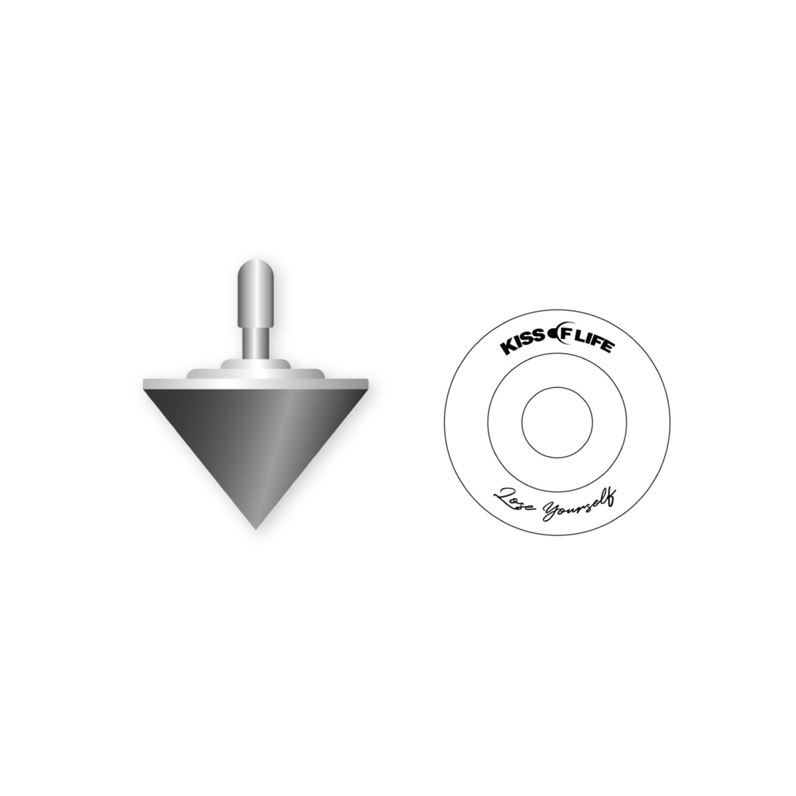KISS OF LIFE - 10 spinning top / 3rd mini album [lose yourself] pop-up md 1
