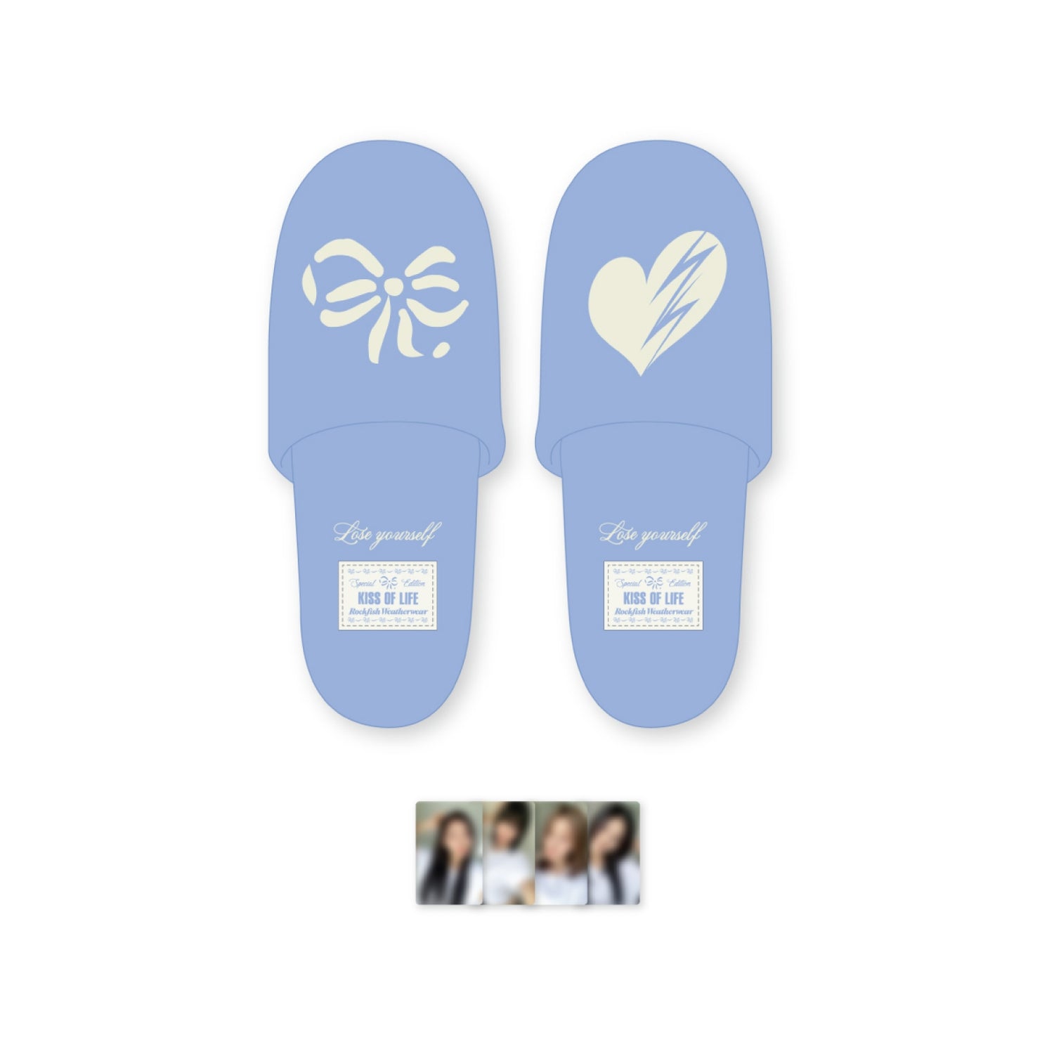 KISS OF LIFE - 02 room slipper / 3rd mini album [lose yourself] pop-up md 1