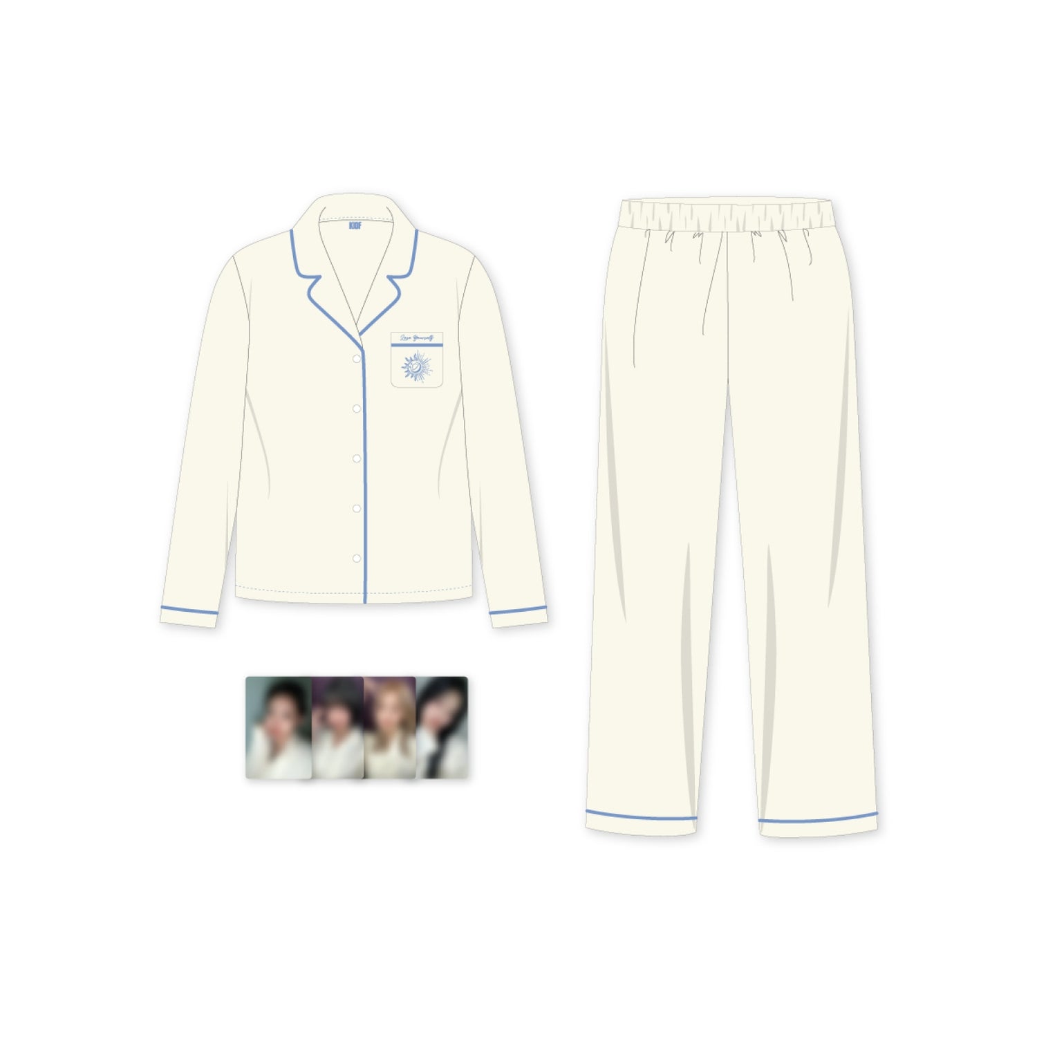 KISS OF LIFE - 01 pajamas / 3rd mini album [lose yourself] pop-up md 1