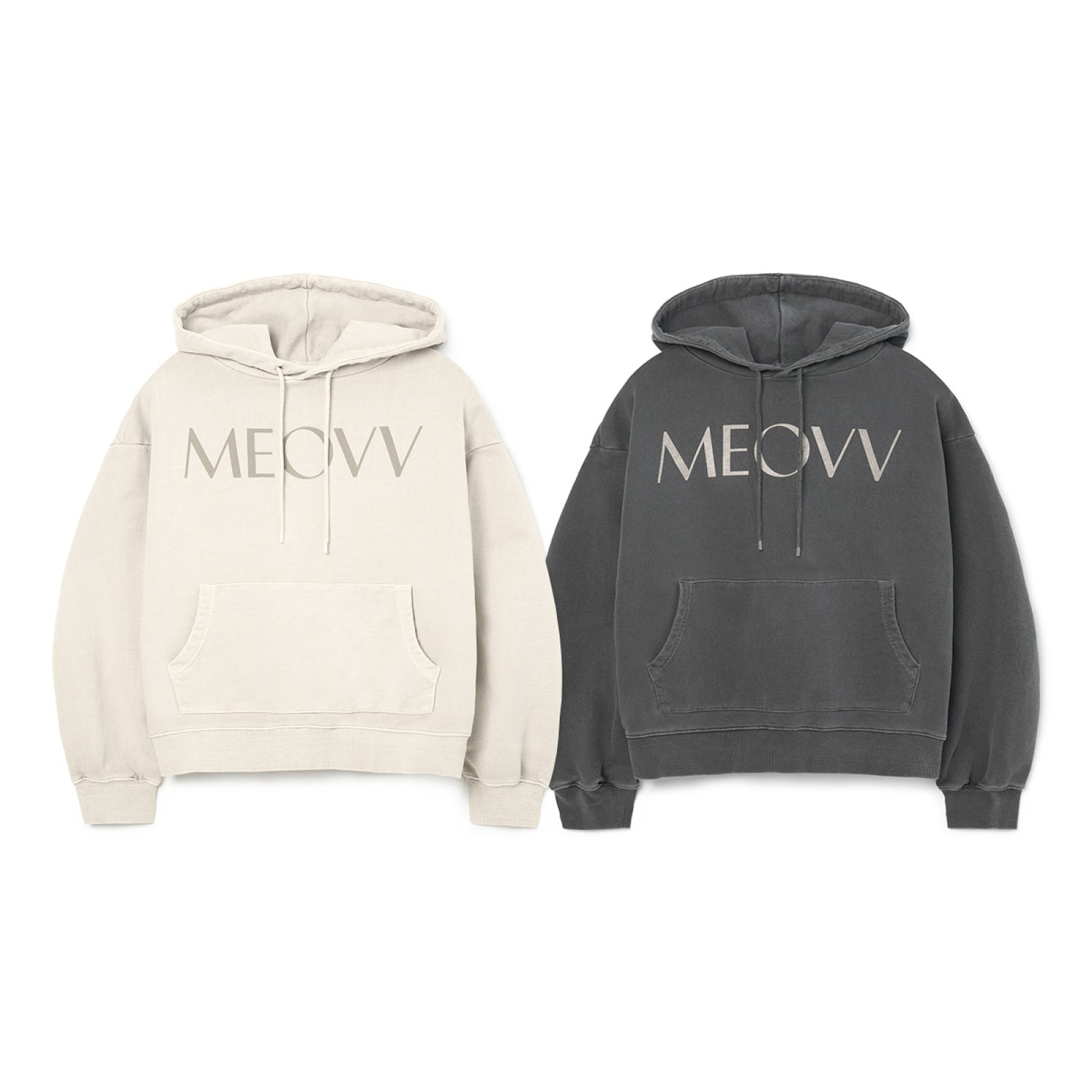 MEOVV - meovv - 04 dance practice [meovv] logo dyed pullover hoodie 1