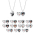 THE BOYZ - 06 heart pendant necklace / the 3rd album &