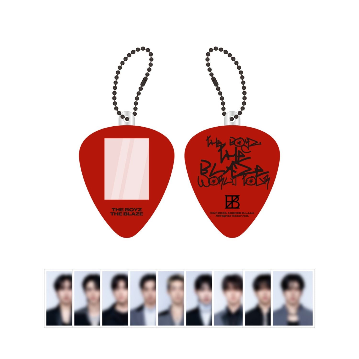 THE BOYZ - 08 id photo holder set / [the blaze] world tour in seoul 1
