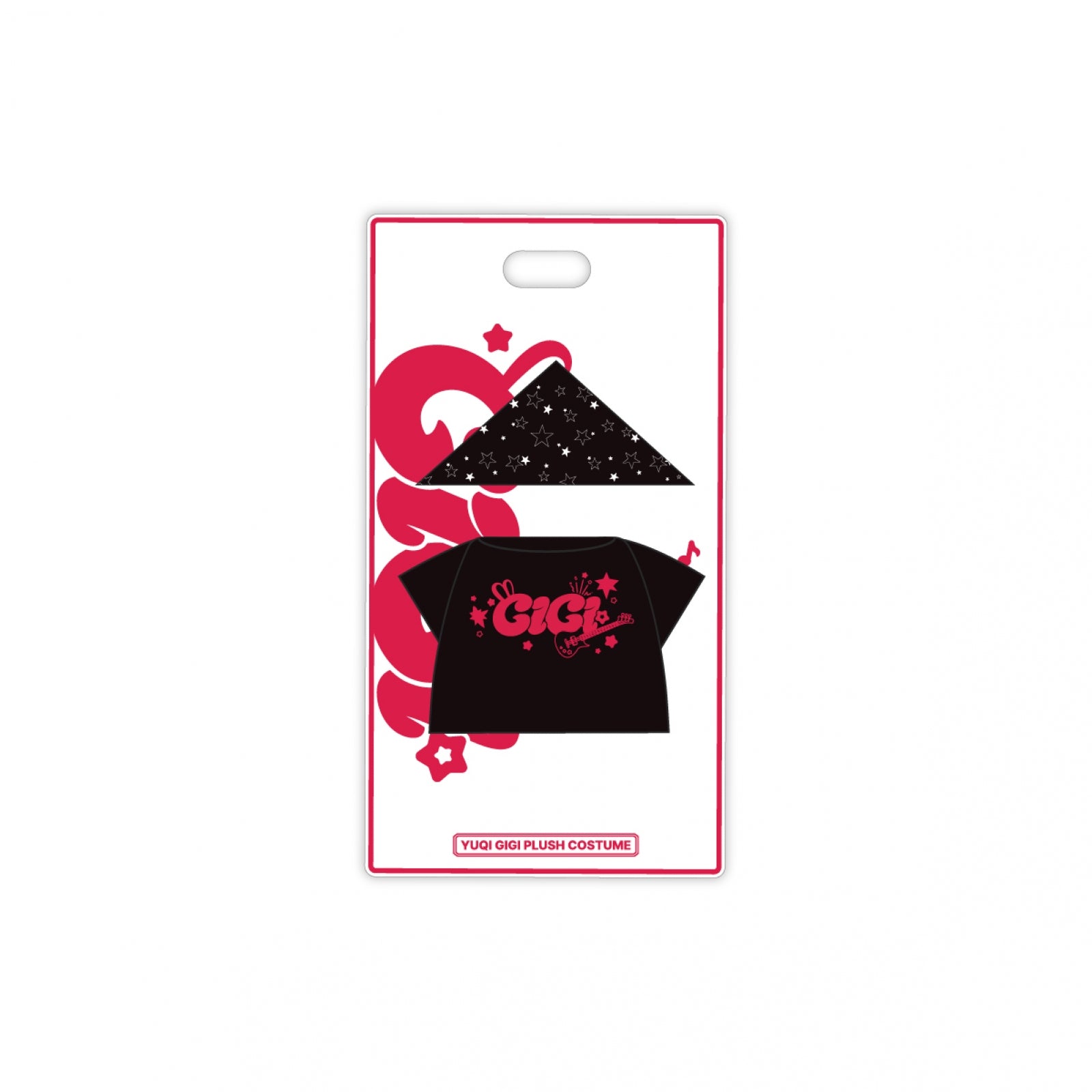I-DLE - yuqi - 07 gigi 18cm plush doll costume (bandana + t-shirts) / 1st single album [motivation] pop-up md 1