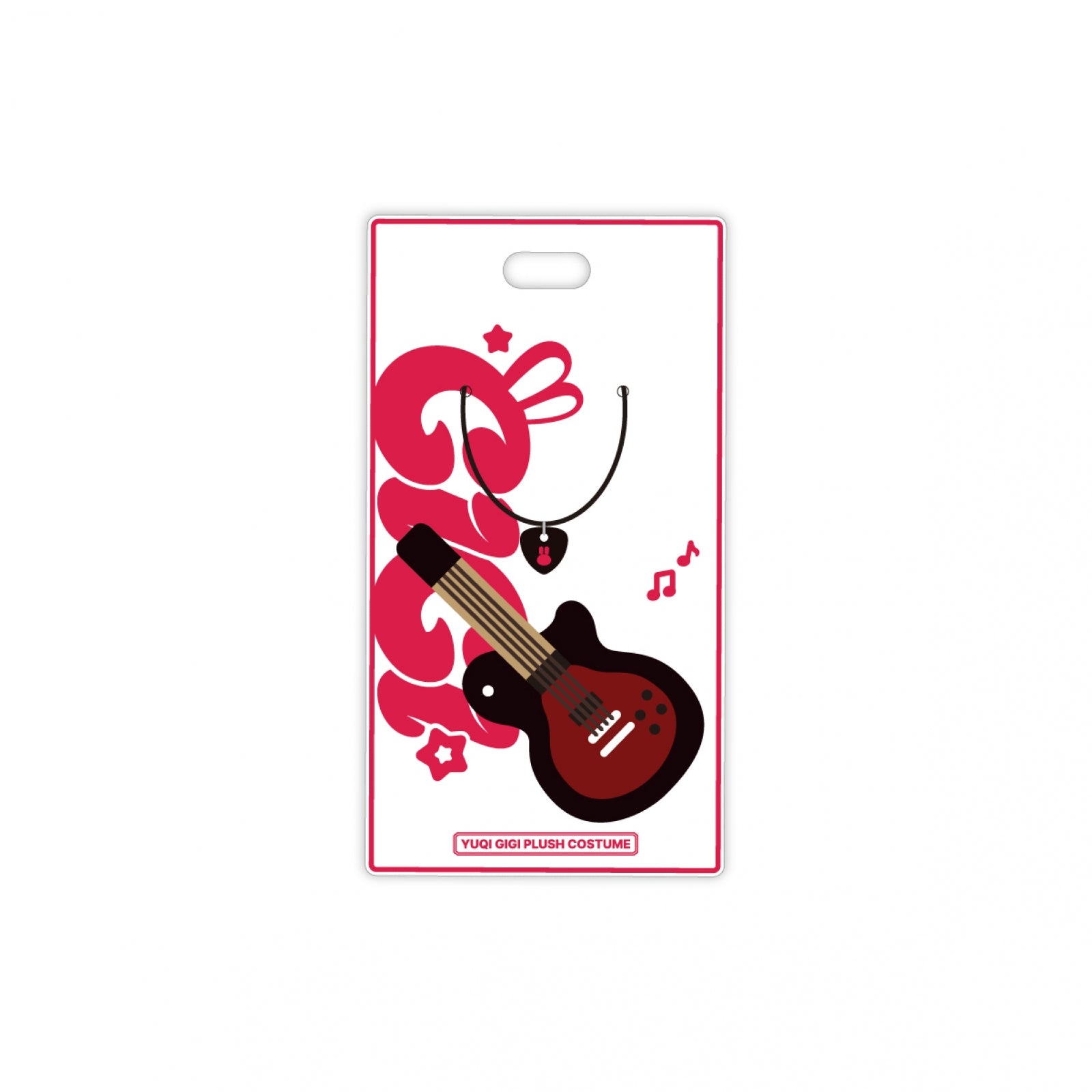 I-DLE - yuqi - 06 gigi 18cm plush doll costume (guitar+pick necklace) / 1st single album [motivation] pop-up md 1