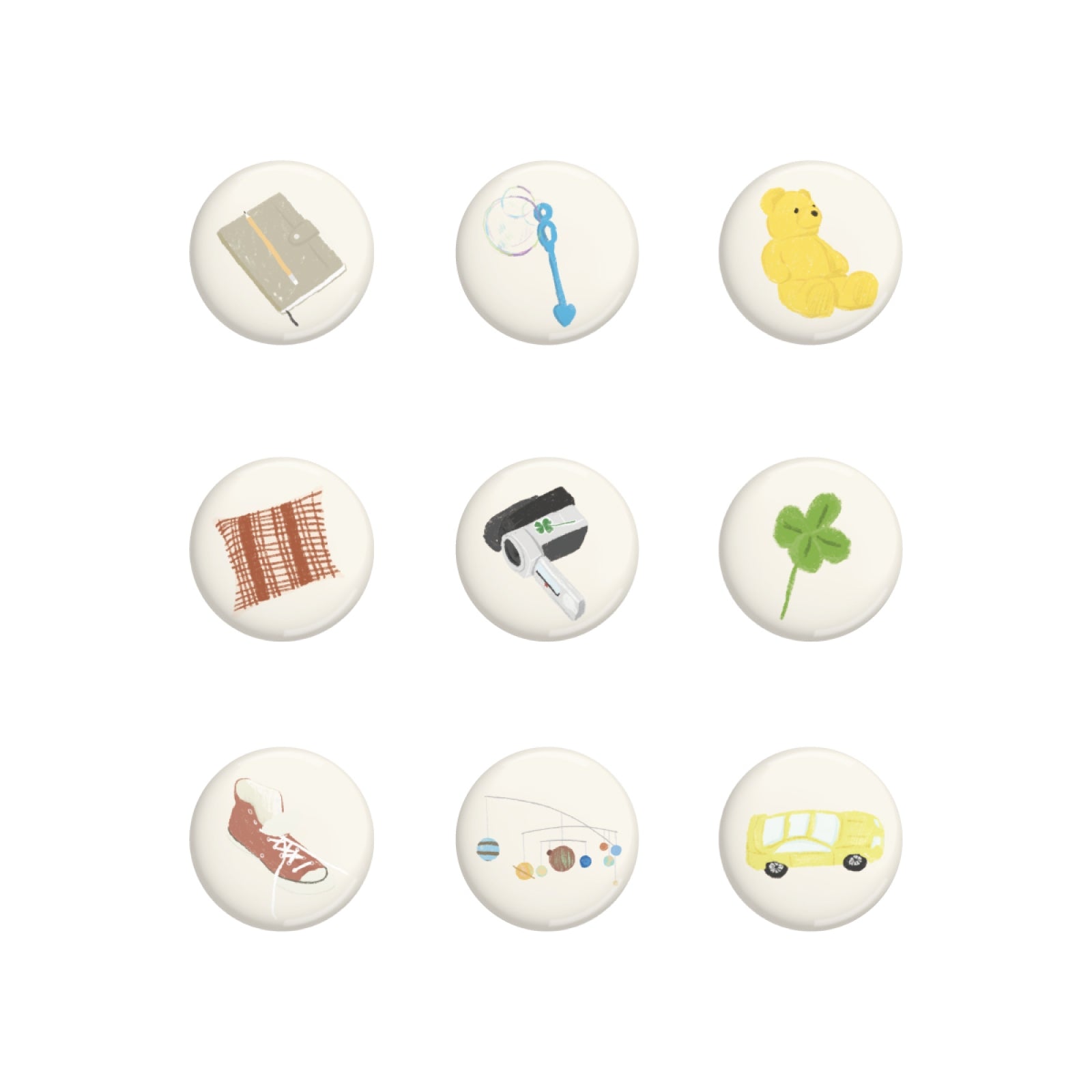 THE BOYZ - 14 random mini pin button / 2025 pop-up [lucky little things] official md 1