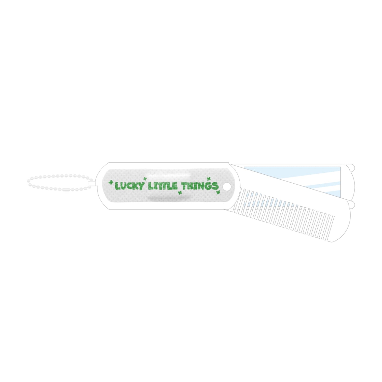 THE BOYZ - 03 mirror comb keyring / 2025 pop-up [lucky little things] official md 1