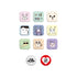 THE BOYZ - pin button set / [the blaze] world tour 1