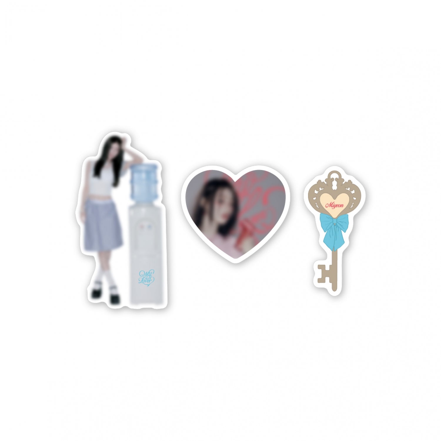 I-DLE - miyeon - 13 paper photo magnet set / 2nd mini album [my, lover] pop-up md 1