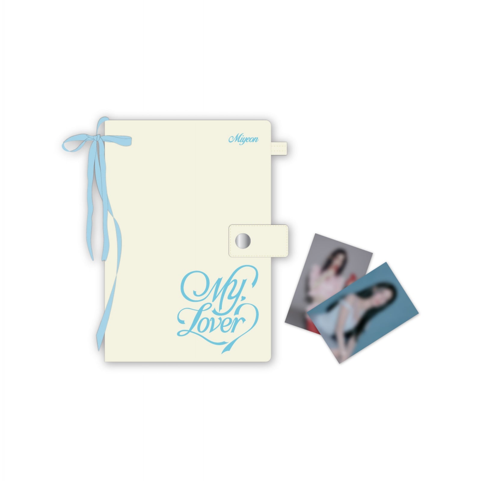 I-DLE - miyeon - 10 fabric diary cover / 2nd mini album [my, lover] pop-up md 1