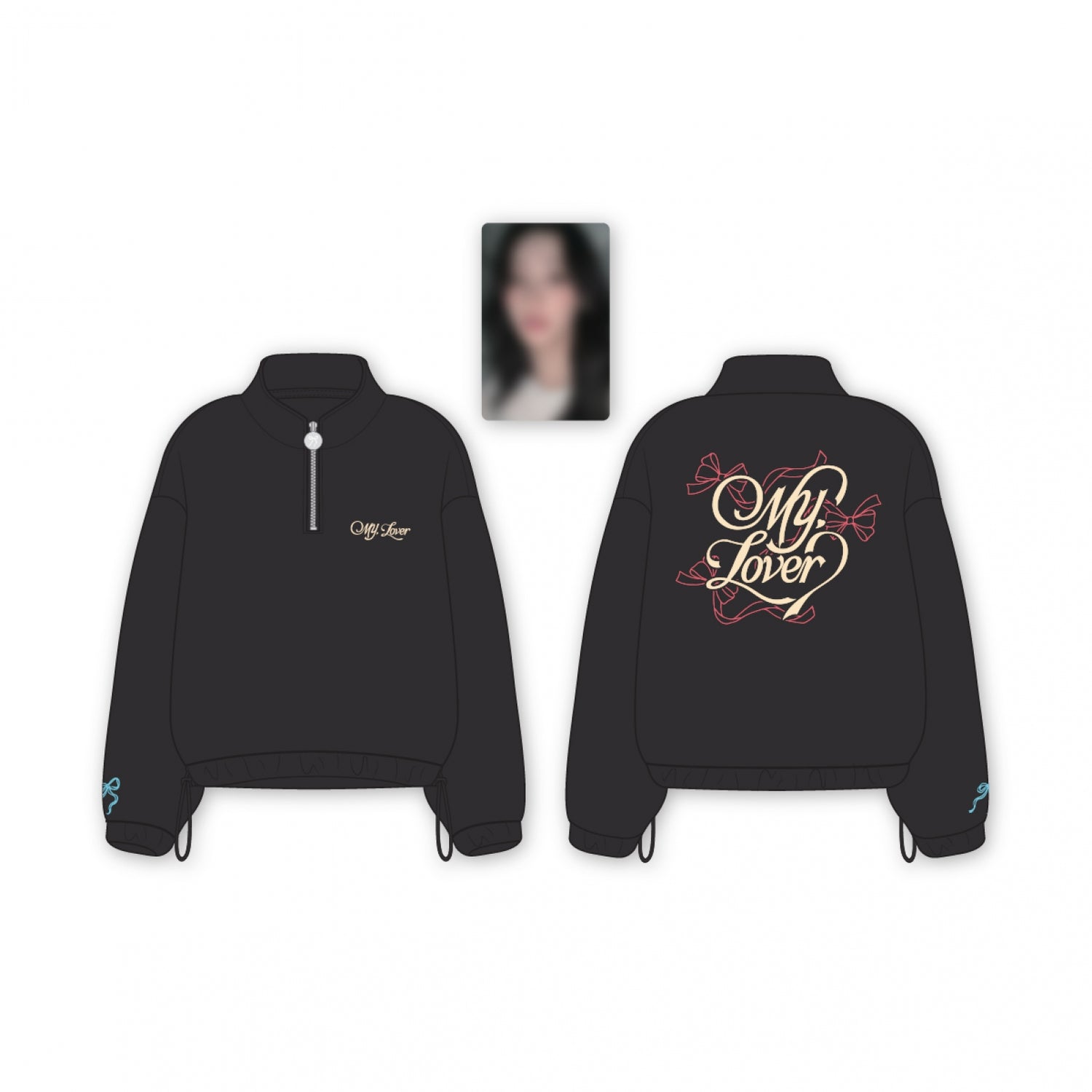 I-DLE - miyeon 01 half zip-up / 2nd mini album [my, lover] pop-up md 1