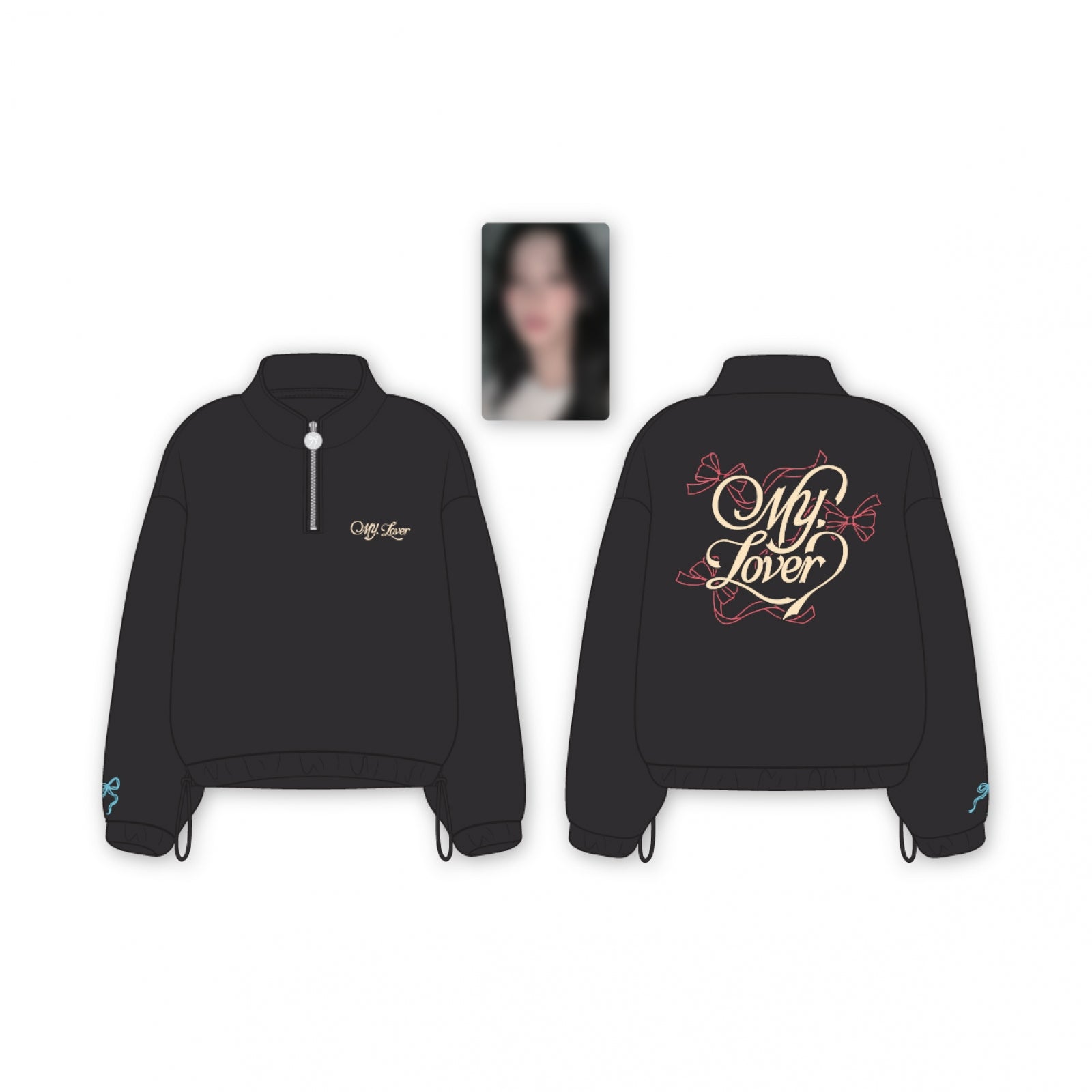 I-DLE - miyeon 01 half zip-up / 2nd mini album [my, lover] pop-up md 1
