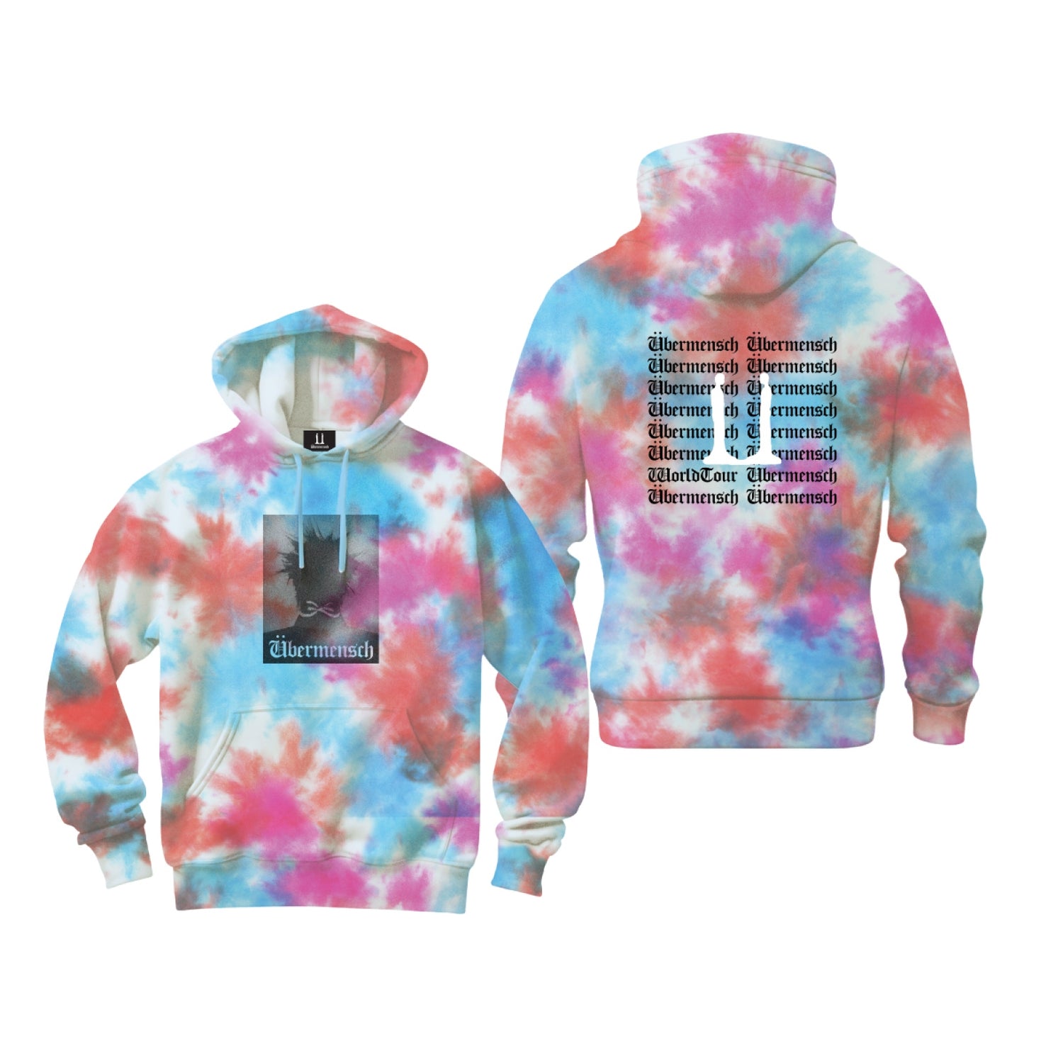 BIGBANG - g-dragon - 18 hoodie tie-dye multi ver. / g-dragon 2025 world tour in seoul encore 1