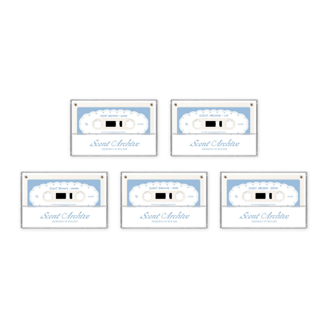 RESCENE - 04 voice cassette / pop-up [scent archive - memories of rescene] official md 1