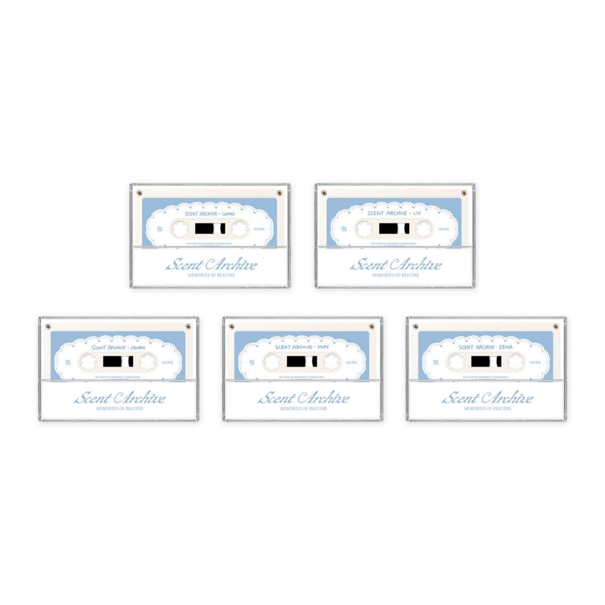 RESCENE - 04 voice cassette / pop-up [scent archive - memories of rescene] official md 1