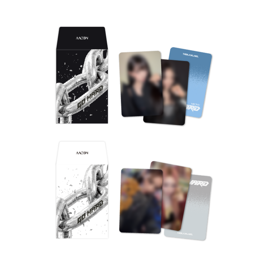 MEOVV - 03 random trading photocard / go hard official merch 1
