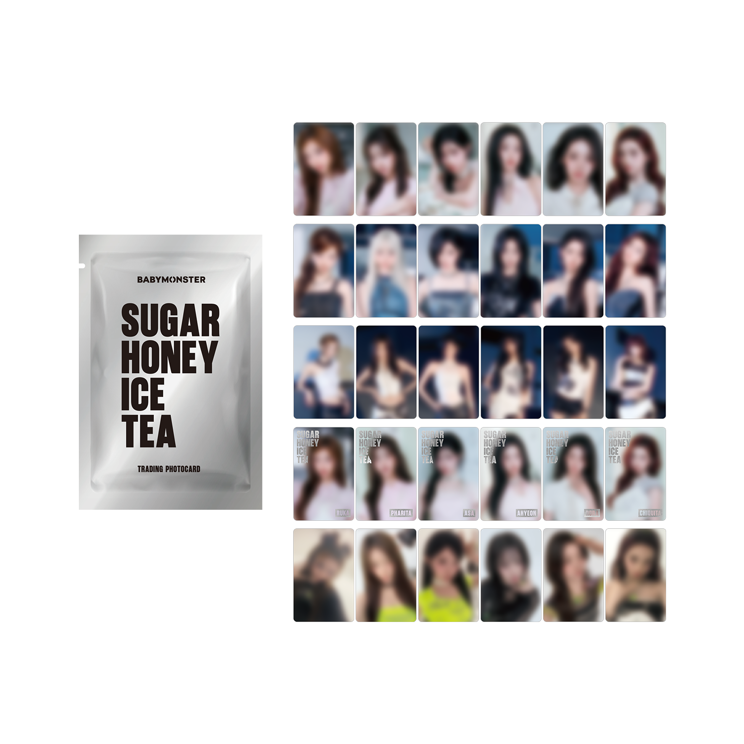 [YG SELECT] BABYMONSTER - TRADING PHOTOCARD (SUGARHONEY) [RANDOM]