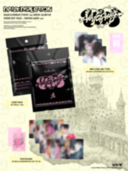 DAILY:DIRECTION - WHICH WAY [Minicard Ver.]