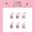 STAYC - stayc - the 6th single album pop-up cafe [2:love] md 04. acrylic id photo holder 1