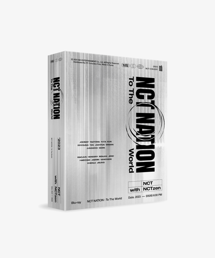 NCT127 - 2023 nct concert - nct nation : to the world in incheon blu-ray 1
