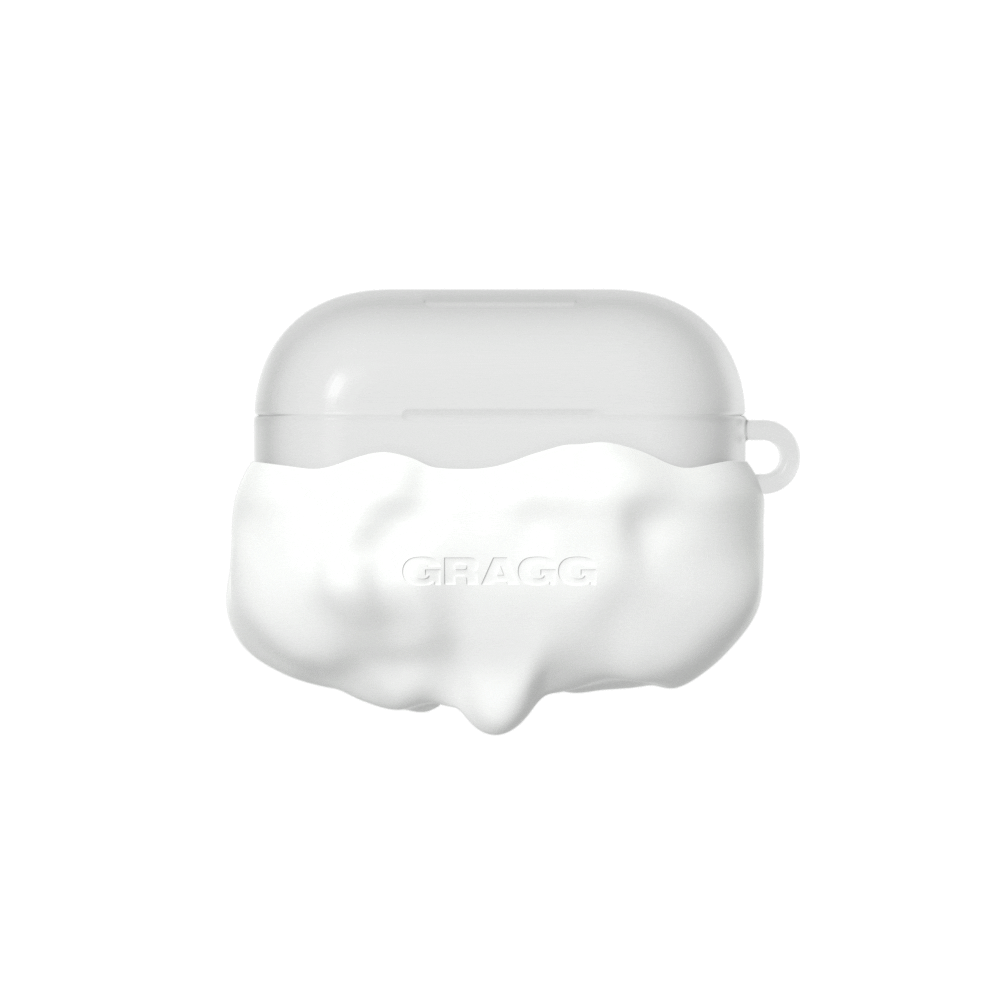 GRAGG (AIR PODS 2ND) - double layers case - ivory 10