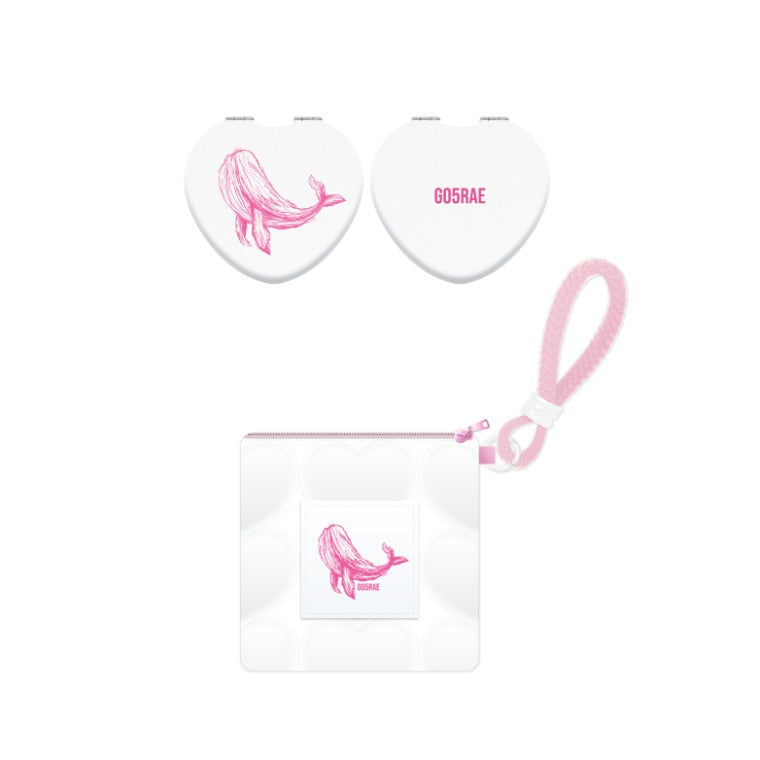 MONSTA X - 2025 monsta x connect x heart mirror pouch set (minhyuk/minhyuk) 1