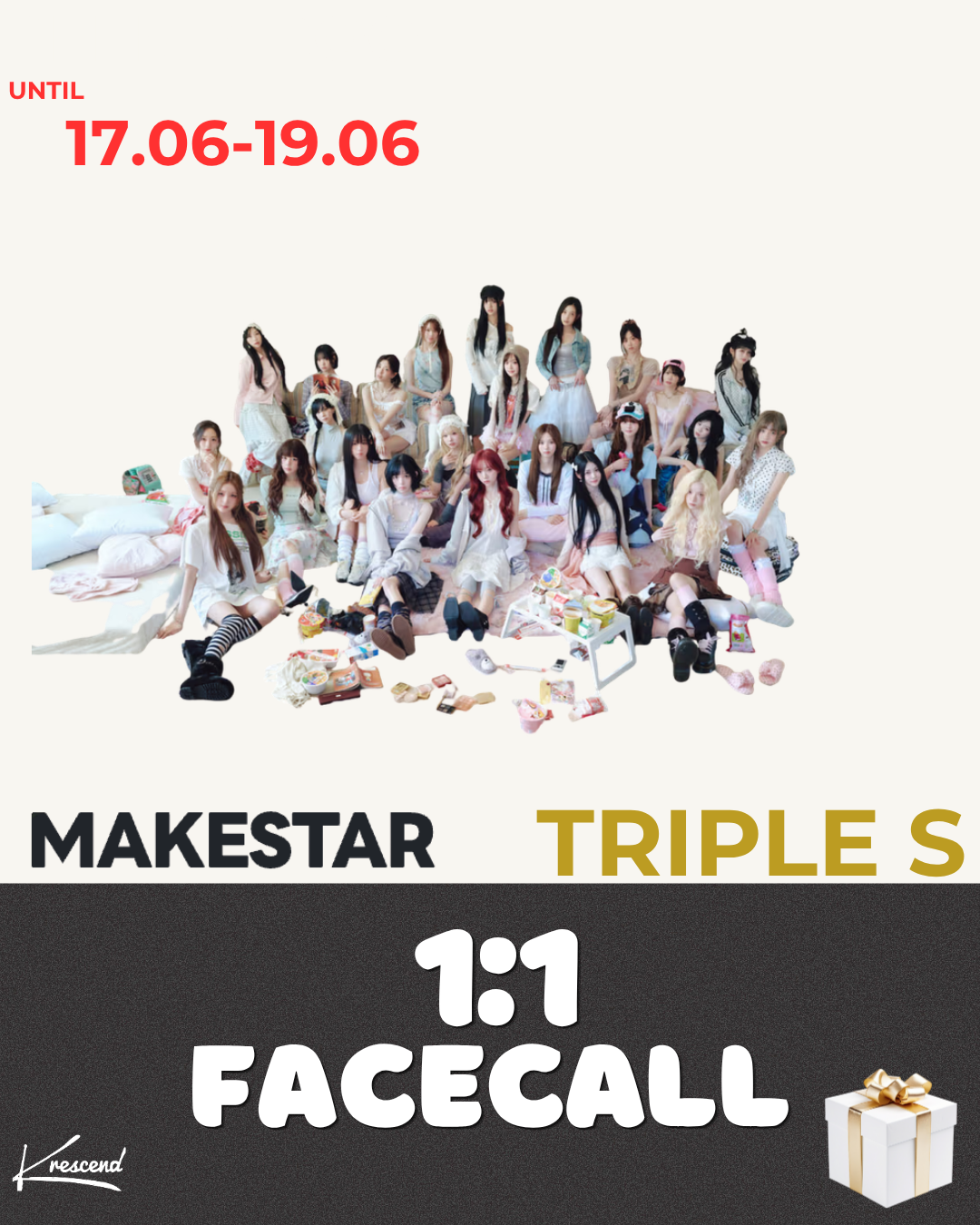 [JiWoo] TRIPLES (트리플에스) - LOVE&amp;POP pt.1 [RANDOM] [MAKESTAR] [LuckyDraw] [Facecall]