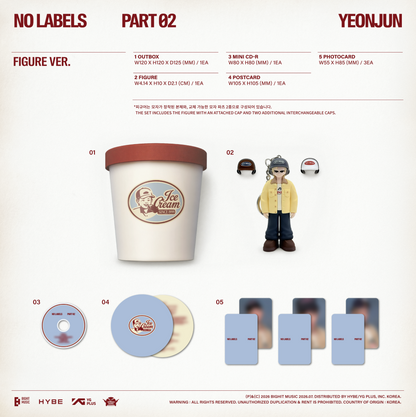 YEONJUN - NO LABELS: PART 02 [Figure Ver.]