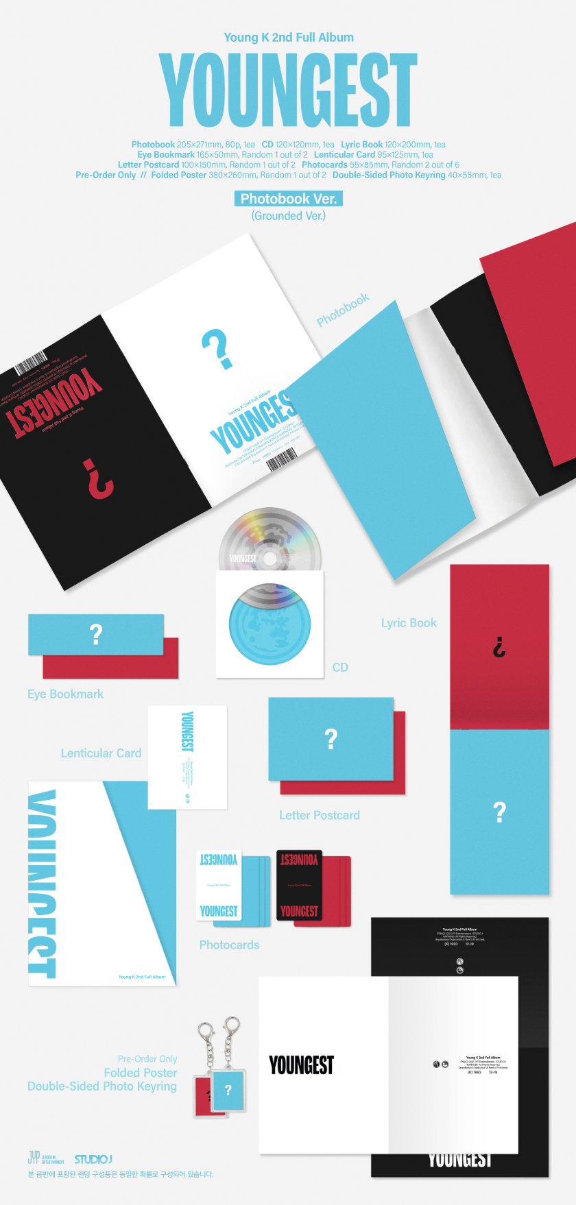 Young K - YOUNGEST (The 2nd Album) [Photobook Ver.] [RANDOM]
