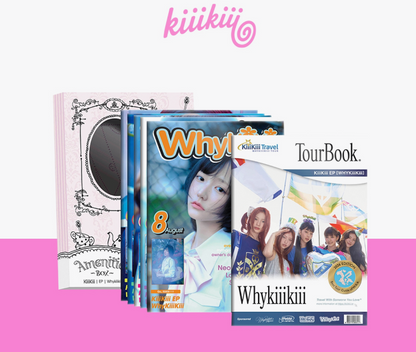 [Kya] KIIIKIII - WhyKiiiKiii [Guide book/Summer issues / Amenities Ver.][RANDOM] [WITHMUU] [LuckyDraw] [Fan Sign] [🎥 1:1] [Facecall]