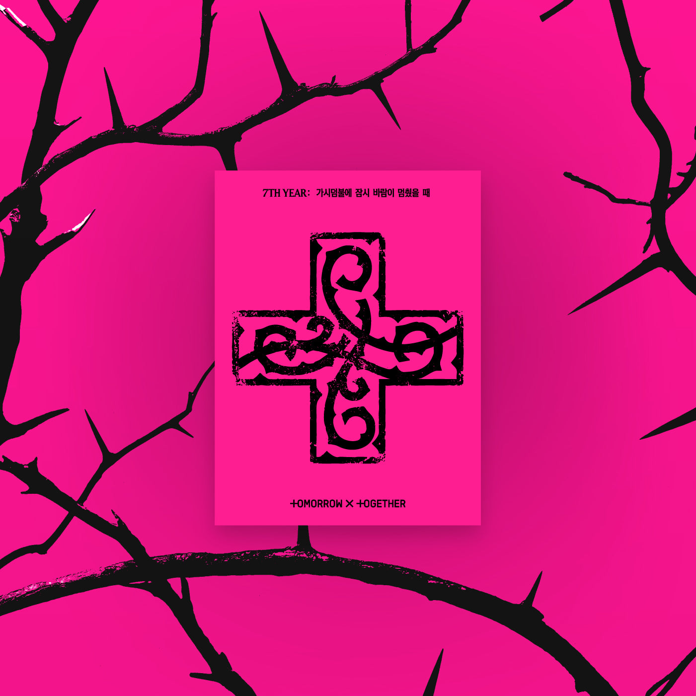 TOMORROW X TOGETHER 7TH YEAR - When the Wind Briefly Stopped in the Thornbush (Weverse Ver. / PPULBATU Ver. / 5 versions set)