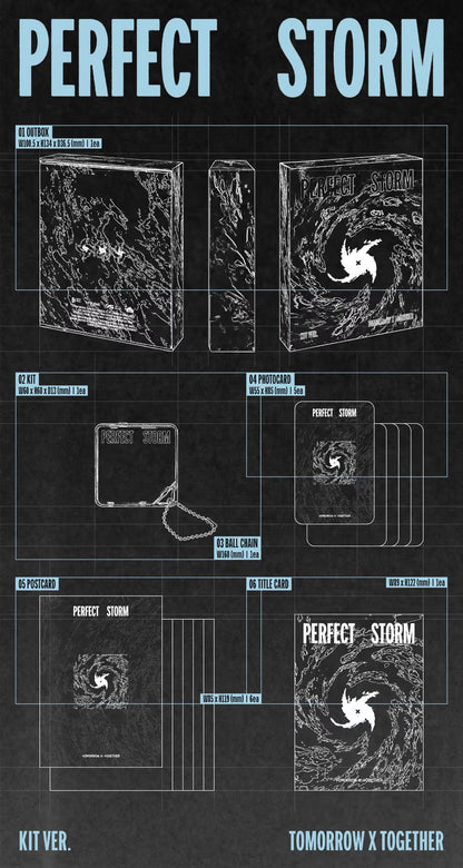TXT - PERFECT STORM (9th Mini Album) [KiT Ver.]