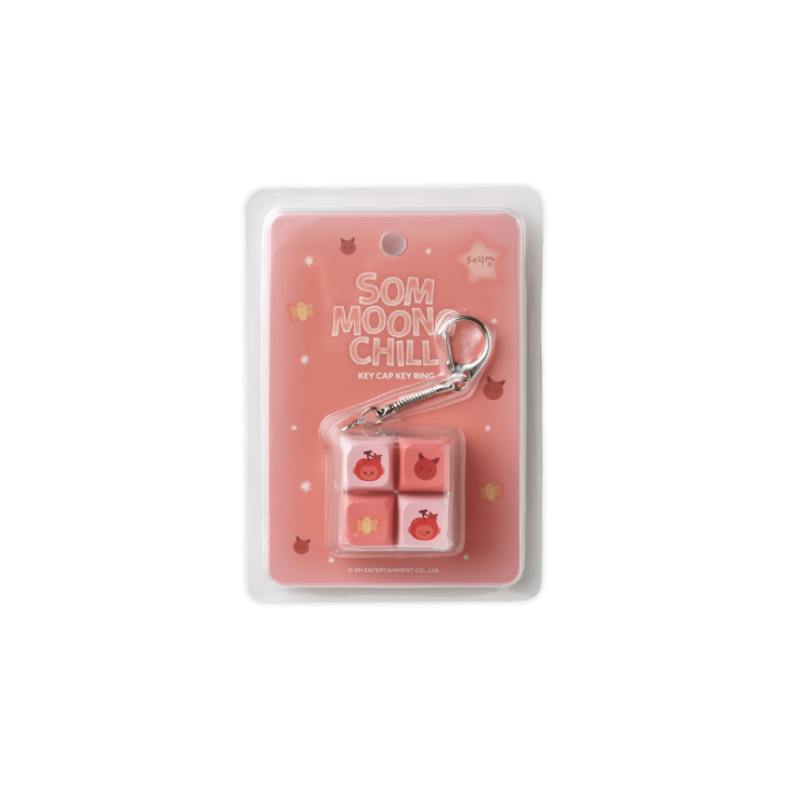 NCT127 - som-moong-chill key cap key ring 1